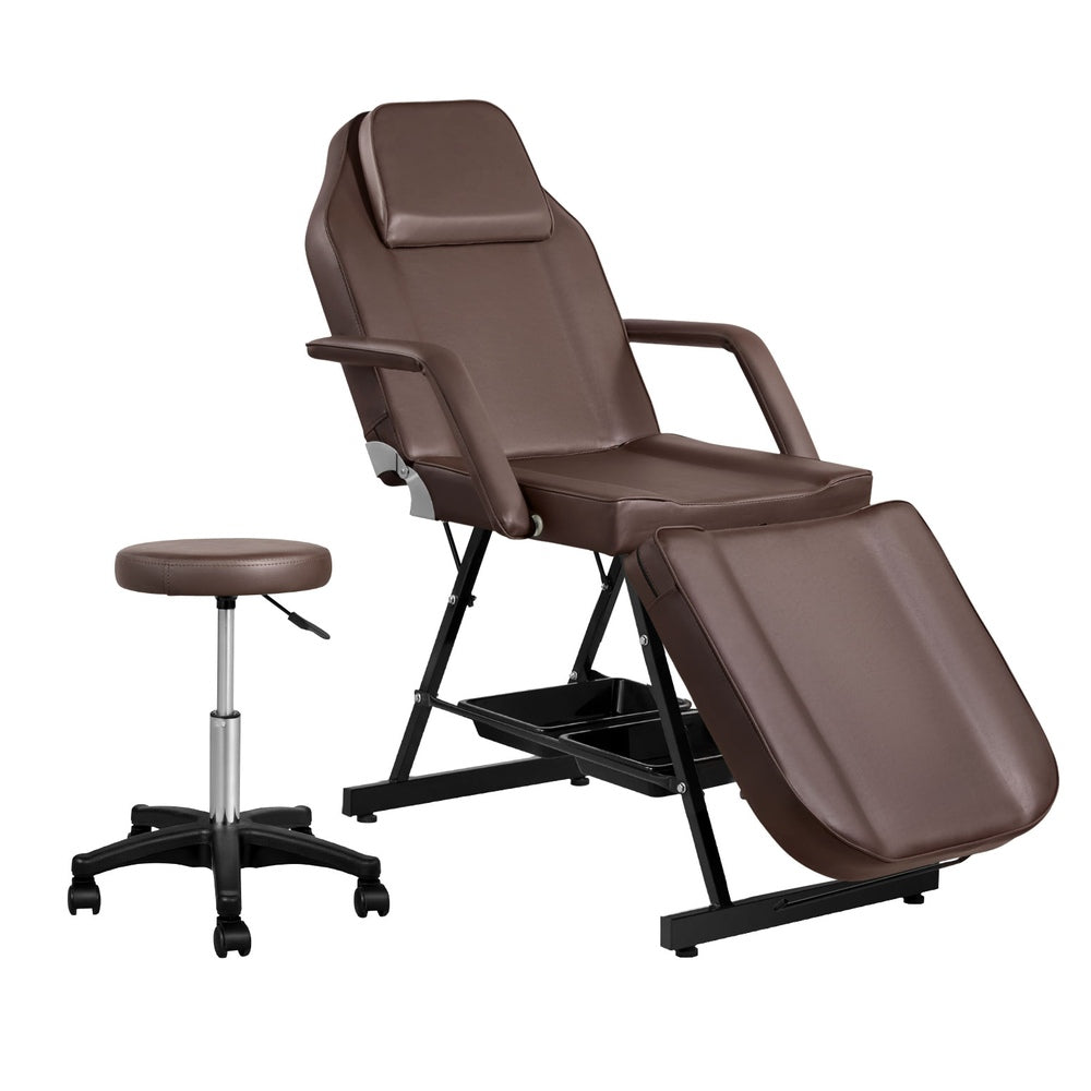 Brown Beauty Bed & Chair