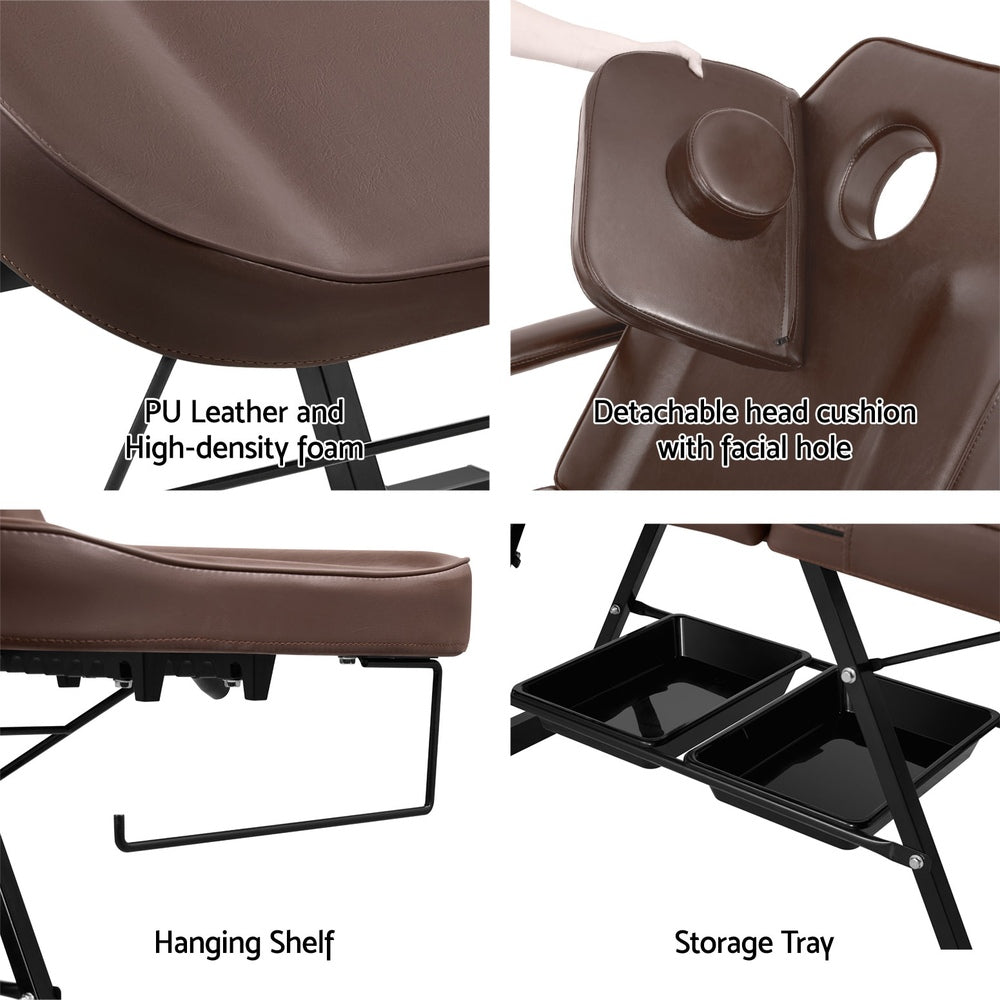 Brown Beauty Bed & Chair