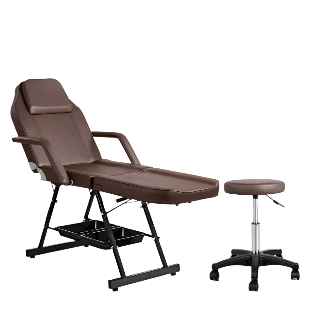 Brown Beauty Bed & Chair