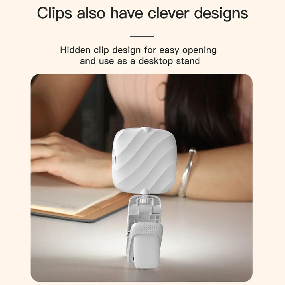 Usb Charging Led Beauty Fill Light for Mobile Phone Live Camera - White