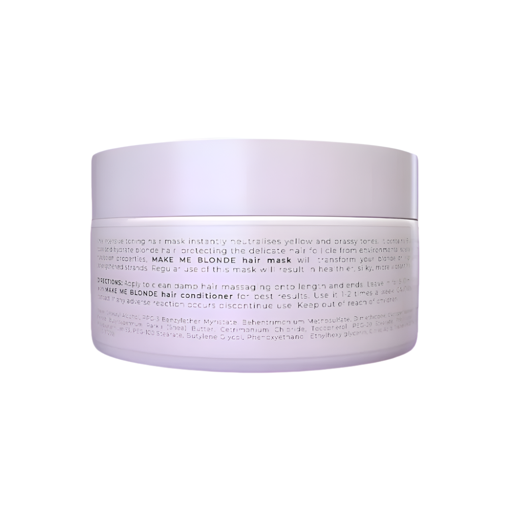 MAKE ME BLONDE HAIR MASK | 250ML