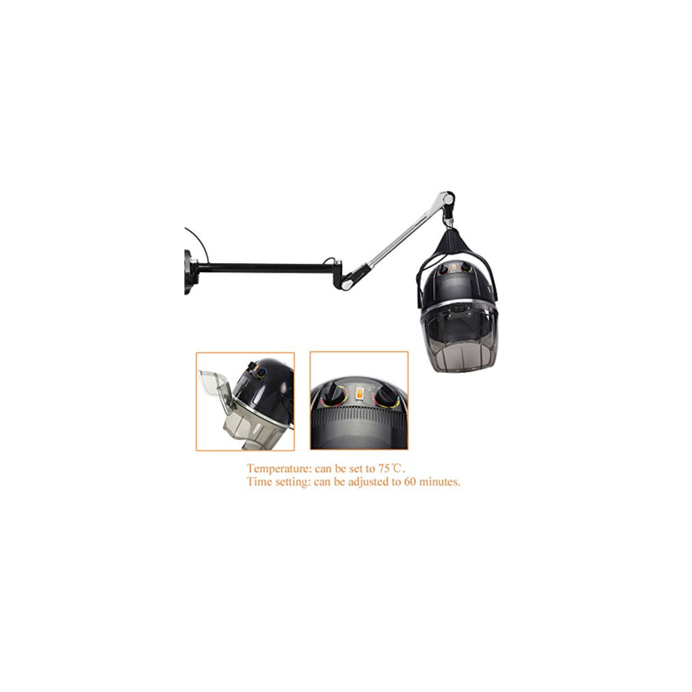 Hanging Hooded Hair Dryer (Wall Mounted)