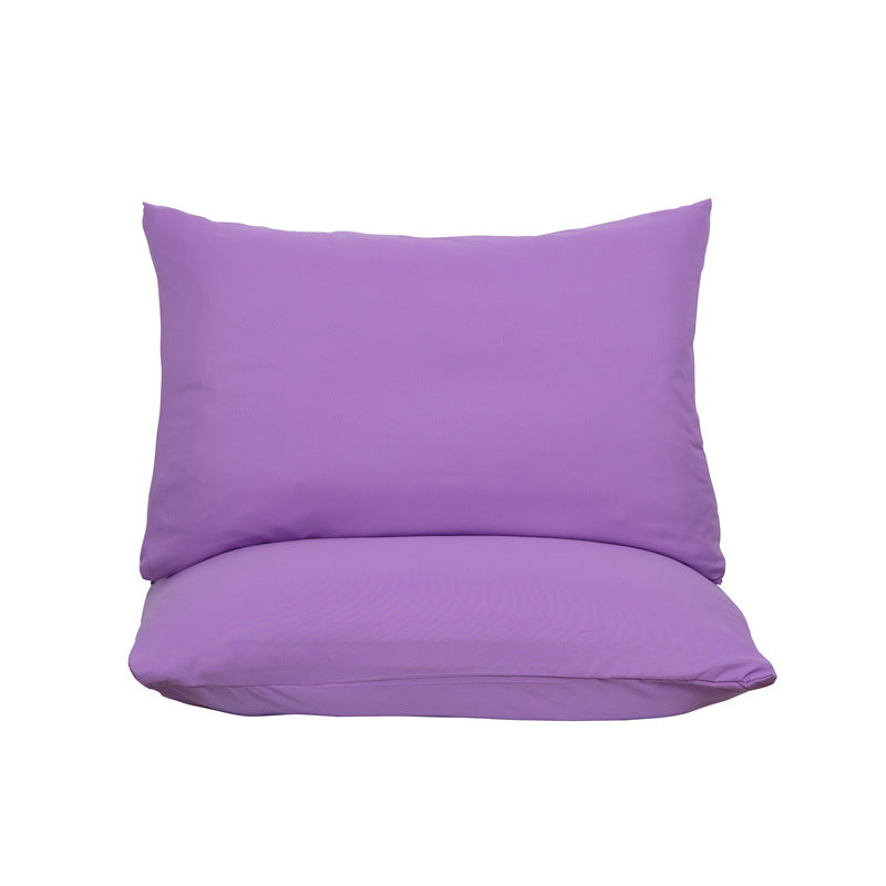 Purple Ultra Soft Brushed Waterproof Pillow Protectors (Set of 2)