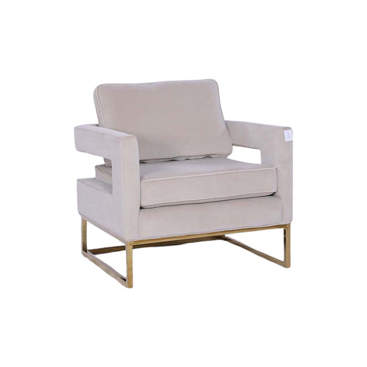 Grey Accent Armchair