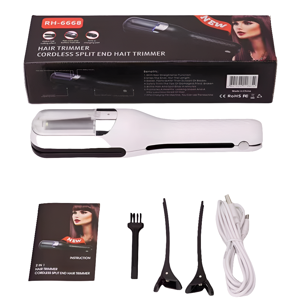 White Mini Split End Remover Hair Repair