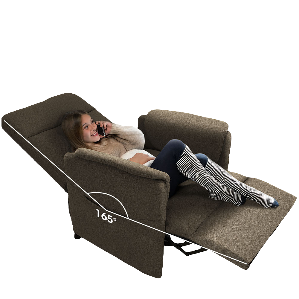 Beige Fortia Electric Recliner