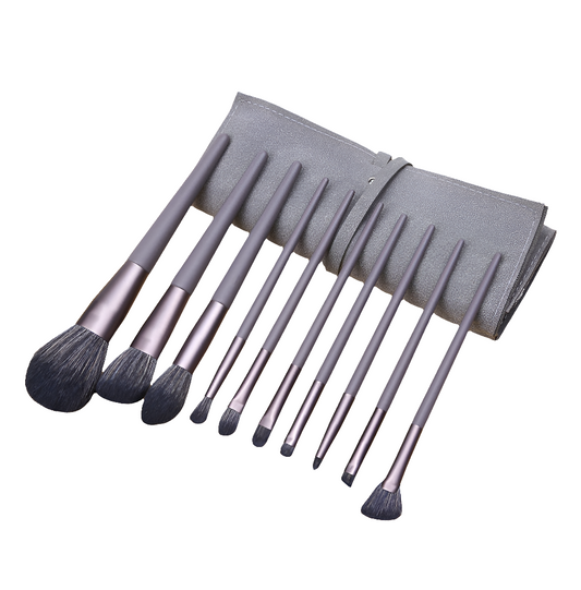 Modern Grey Premium Makeup Blending Brushes