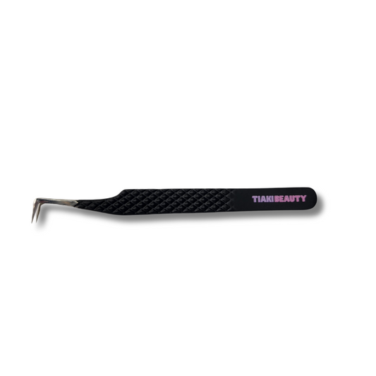 Tiaki Beauty L- Shaped Fibre Tweezers