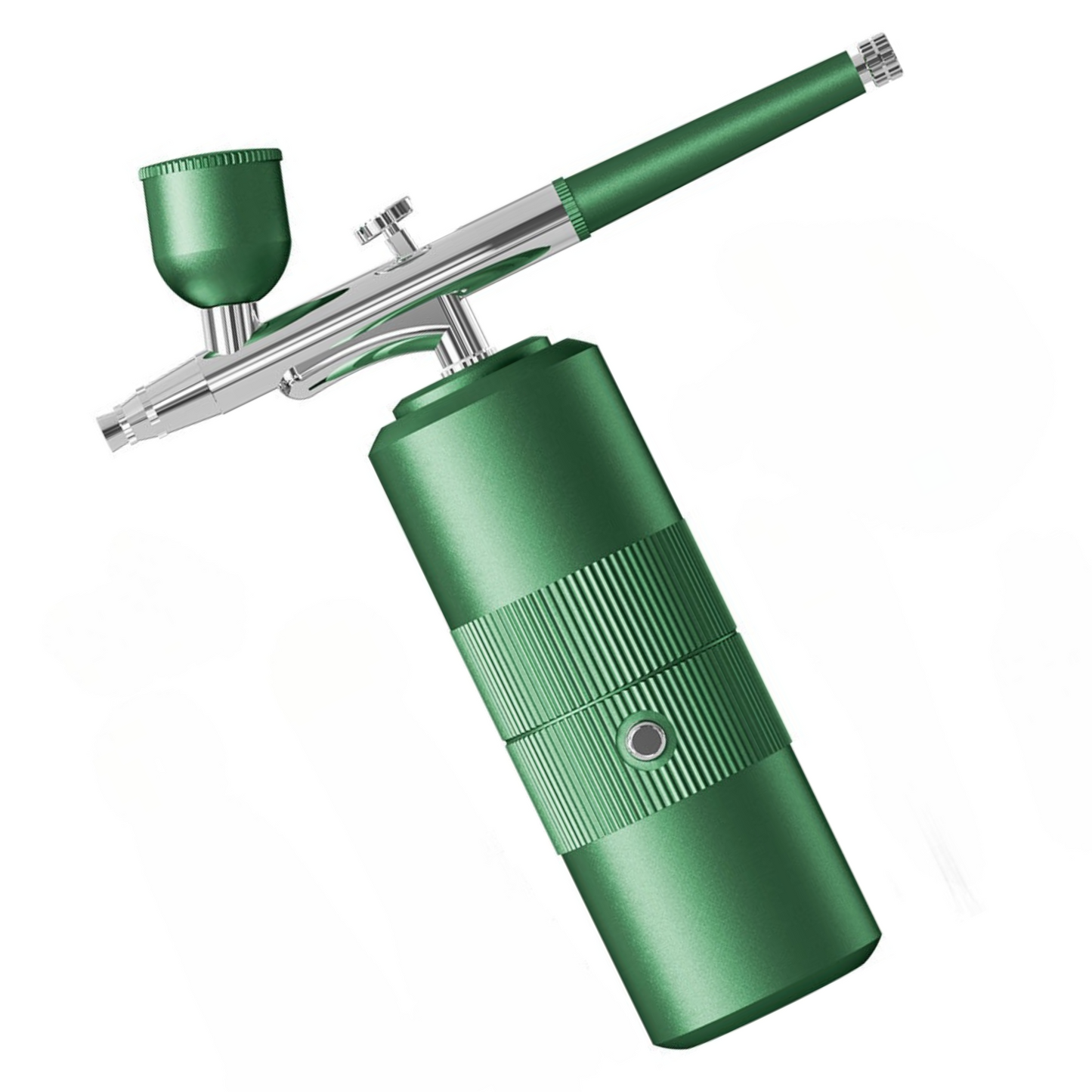 Green Portable Oxygen Infusion Nano Spray Facial Beauty Instrument - High Pressure Needle-Free Skin Care Mist Sprayer